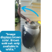 Rain Barrel Accessory: Large Vinyl Gutter Flex Elbow