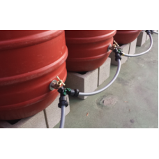 Rain Barrel Accessory: Y-Connector + Short Hose
